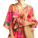 Sassafras Floral Tie Knot Playsuit